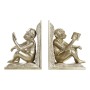 Bookend DKD Home Decor Champagne 13 x 12 x 17,5 cm Resin Colonial Monkey by DKD Home Decor, Bookends - Ref: S3030059, Price: ...