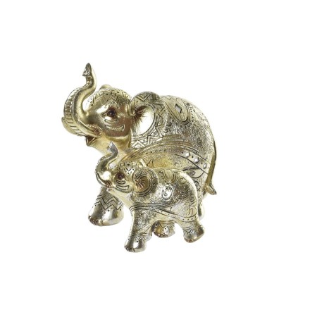 Figura Decorativa DKD Home Decor Dorado Elefante Colonial 17 x 11 x 15 cm de DKD Home Decor, Adornos - Ref: S3030081, Precio:...