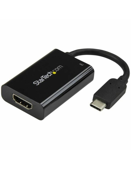 Adaptateur USB C vers HDMI Startech CDP2HDUCP Noir 4K Ultra HD | Tienda24 Tienda24.eu