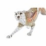 Figura Decorativa DKD Home Decor Blanco Multicolor Naranja Blanco/Naranja Leopardo Colonial 30 x 40 cm 37 x 10 x 13 cm de DKD...