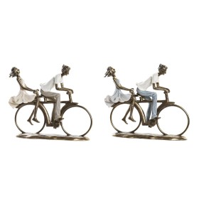 Figurine Décorative DKD Home Decor Femme Marron Blanc (2 Unités) | Tienda24 - Global Online Shop Tienda24.eu