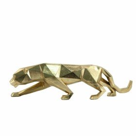 Figurine Décorative DKD Home Decor Doré Léopard 35,5 x 8 x 10 cm de DKD Home Decor, Objets de décoration - Réf : S3030209, Pr...