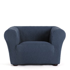 Armchair slipcovers Eysa ROC Blue 110 x 100 x 130 cm by Eysa, Armchairs - Ref: D1606402, Price: 94,26 €, Discount: %