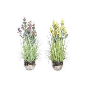 Planta Decorativa Mica Decorations Ceropegia Woodii 10 x 46 x 12 cm Artificial Para pendurar | Tienda24 - Global Online Shop Tienda24.eu