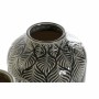 Jarrón DKD Home Decor Beige Porcelana Gris Verde Oriental 16 x 16 x 26 cm (2 Unidades) de DKD Home Decor, Jarrones - Ref: S30...