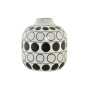 Vase DKD Home Decor Porcelain Black White Modern Circles 16 x 16 x 18 cm by DKD Home Decor, Vases - Ref: S3030927, Price: 21,...