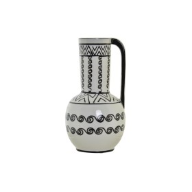 Vase DKD Home Decor 15 x 15 x 28 cm Porcelain Black White Colonial by DKD Home Decor, Vases - Ref: S3030929, Price: 28,60 €, ...