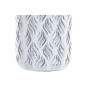 Vaso DKD Home Decor Azul Duas cores Porcelana Mediterrâneo 13 x 13 x 31 cm de DKD Home Decor, Jarrões - Ref: S3030938, Preço:...