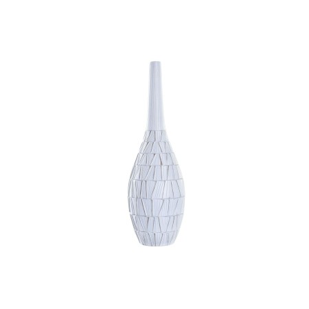 Vase DKD Home Decor Blanc Résine Moderne (19 x 19 x 60 cm) de DKD Home Decor, Vases - Réf : S3030948, Prix : 49,60 €, Remise : %