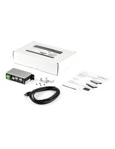 USB Hub Celly PROHUB7IN1SV Silver | Tienda24 Tienda24.eu