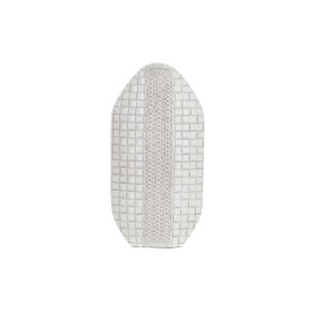 Jarrón DKD Home Decor 18 x 8 x 36 cm Blanco Resina Moderno de DKD Home Decor, Jarrones - Ref: S3030956, Precio: 18,10 €, Desc...