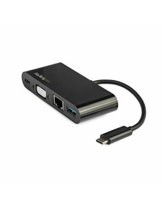 USB Hub i-Tec C31QUATTRODOCKPD Black | Tienda24 Tienda24.eu