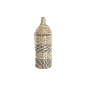 Jarrón DKD Home Decor Fibra Natural Gris (20 x 20 x 60 cm) de DKD Home Decor, Jarrones - Ref: S3031005, Precio: 35,10 €, Desc...