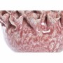 Jarrón DKD Home Decor Rosa Turquesa Gres Flor Mediterráneo 17 x 17 x 13,5 cm 19 x 19 x 13,5 cm (2 Unidades) de DKD Home Decor...