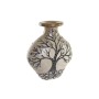 Jarrón DKD Home Decor Árbol Cristal Negro Beige Terracota (30 x 15 x 33,5 cm) de DKD Home Decor, Jarrones - Ref: S3031083, Pr...