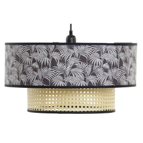 Lampadario DKD Home Decor 40W Naturale Nero (46 x 46 x 25 cm) di DKD Home Decor, Plafoniere - Rif: S3031123, Prezzo: 36,97 €,...