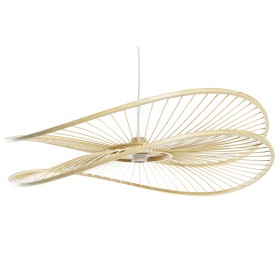 Ceiling Light DKD Home Decor Natural Bamboo 50 W 70 x 65 x 23 cm by DKD Home Decor, Ceiling Lights - Ref: S3031309, Price: 92...