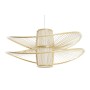 Ceiling Light DKD Home Decor White Brown Bamboo 50 W 70 x 70 x 32 cm by DKD Home Decor, Ceiling Lights - Ref: S3031311, Price...