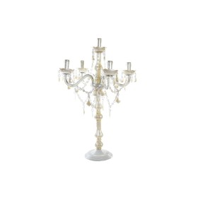 Lampada da tavolo DKD Home Decor 25W Crema 220 V Shabby Chic (51 x 51 x 73 cm) di DKD Home Decor, Lampade da tavolo e abat-jo...