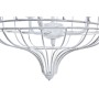 Candeeiro de teto DKD Home Decor 37 x 37 x 55 cm Metal Branco 25 W de DKD Home Decor, Iluminação de teto interior - Ref: S303...