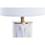 Lâmpada de mesa DKD Home Decor Dourado Branco 220 V 50 W Moderno (23 x 23 x 47 cm) de DKD Home Decor, Candeeiros de mesa e de...