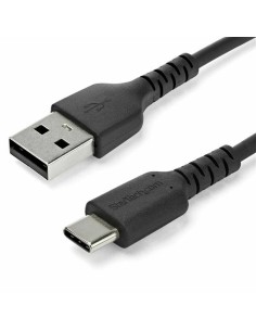 Cabo USB Startech USB2AA1M USB A Preto | Tienda24 Tienda24.eu