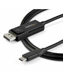 Adaptador USB C a DisplayPort Startech CDP2DP142MBD (2 m) Negro | Tienda24 Tienda24.eu