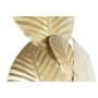 Wall Lamp DKD Home Decor Golden Metal 220 V 50 W Leaf of a plant (37 x 14 x 58 cm) by DKD Home Decor, Multi-armed Lights - Re...