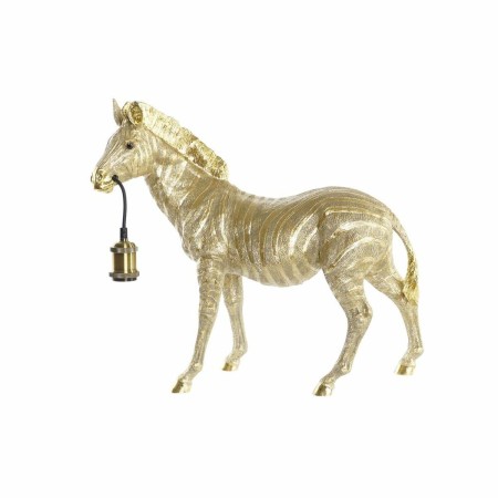 Desk lamp DKD Home Decor Zebra Golden 220 V 50 W Modern (55 x 22 x 51 cm) by DKD Home Decor, Bedside and Table Lamps - Ref: S...