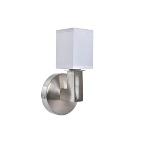 Wall Lamp DKD Home Decor Silver Metal Polyester White 220 V 40 W (12 x 10 x 22 cm) by DKD Home Decor, Multi-armed Lights - Re...