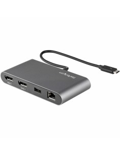 Dockstation Startech TB3DKM2DPL 4K Ultra HD Grigio da Startech, Hub USB - Ref: S55059023, Precio: 123,49 €, Descuento: %