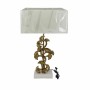 Tischlampe DKD Home Decor Gold Weiß Harz (38 x 20 x 59,5 cm) von DKD Home Decor, Tisch- & Nachttischlampen - Ref: S3031480, P...