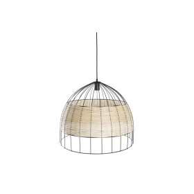 Candeeiro de teto DKD Home Decor 40W Natural Preto (46 x 46 x 25 cm) | Tienda24 - Global Online Shop Tienda24.eu