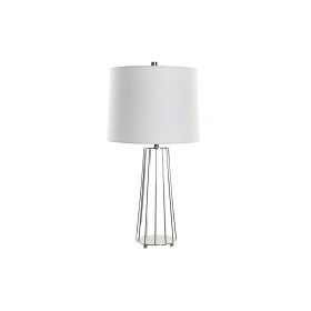 Lampe de bureau DKD Home Decor Blanc Métal 50 W 220 V 33 x 33 x 66 cm de DKD Home Decor, Lampes de chevet - Réf : S3031553, P...