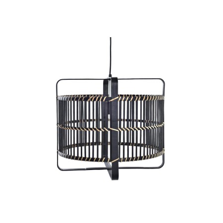 Lámpara de Techo DKD Home Decor Negro Bambú 50 W 40 x 40 x 35 cm de DKD Home Decor, Iluminación de techo de interior - Ref: S...