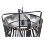 Suspension DKD Home Decor Noir Bambou 50 W 40 x 40 x 35 cm de DKD Home Decor, Plafonniers - Réf : S3031566, Prix : 56,30 €, R...