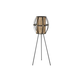 Luminária de chão DKD Home Decor Castanho Preto Metal Bambu 50 W 220 V 38 x 38 x 119 cm de DKD Home Decor, Candeeiros de pé -...