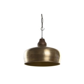 Suspension DKD Home Decor 42 x 42 x 33 cm Doré Métal Bois 50 W de DKD Home Decor, Plafonniers - Réf : S3031591, Prix : 95,74 ...