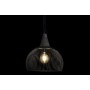 Suspension DKD Home Decor Naturel Noir Métal Bois 50 W 36 x 36 x 40 cm | Tienda24 - Global Online Shop Tienda24.eu