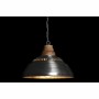 Ceiling Light DKD Home Decor Silver Brown Iron Mango wood 50 W (43 x 43 x 31 cm) | Tienda24 - Global Online Shop Tienda24.eu