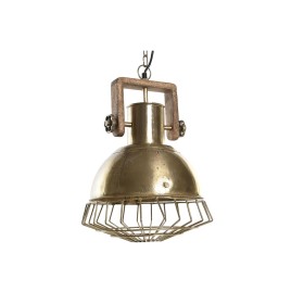 Ceiling Light DKD Home Decor 31 x 31 x 48 cm Golden Brown Iron Mango wood 50 W by DKD Home Decor, Ceiling Lights - Ref: S3031...