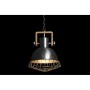 Candeeiro de teto DKD Home Decor 31 x 31 x 48 cm Dourado Castanho Ferro Madeira de mangueira 50 W de DKD Home Decor, Iluminaç...