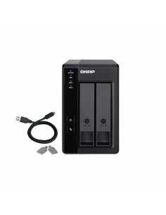 Almacenamiento en Red NAS Qnap TR-002 Negro de Qnap, Almacenamiento conectado en red - Ref: S55065299, Precio: 172,68 €, D...