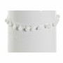 Vase DKD Home Decor Blanc Grès Pompon 12 x 12 x 24 cm de DKD Home Decor, Vases - Réf : S3031670, Prix : 13,77 €, Remise : %