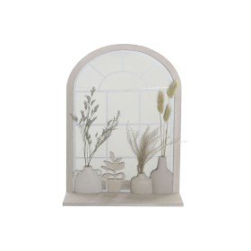 Wandspiegel DKD Home Decor Vase Kristall Beige MDF Harz Cottage (35 x 10 x 50 cm) von DKD Home Decor, Wandspiegel - Ref: S303...