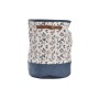 Cesto de Roupa Suja DKD Home Decor Azul Branco Plástico 30 x 30 x 40 cm de DKD Home Decor, Cestos para fornos rebatíveis - Re...