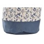 Laundry basket DKD Home Decor Blue White Plastic 30 x 30 x 40 cm | Tienda24 - Global Online Shop Tienda24.eu