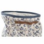 Laundry basket DKD Home Decor Blue White Plastic 30 x 30 x 40 cm | Tienda24 - Global Online Shop Tienda24.eu