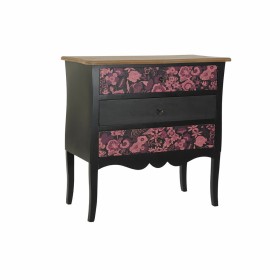 Sideboard DKD Home Decor Black 76 x 39 x 75,5 cm Pink Brown MDF Wood by DKD Home Decor, Sideboards - Ref: S3031908, Price: 18...