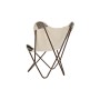 Garden chair DKD Home Decor Black Brown Cotton Iron (74 x 65 x 90 cm) by DKD Home Decor, Armchairs - Ref: S3032029, Price: 11...